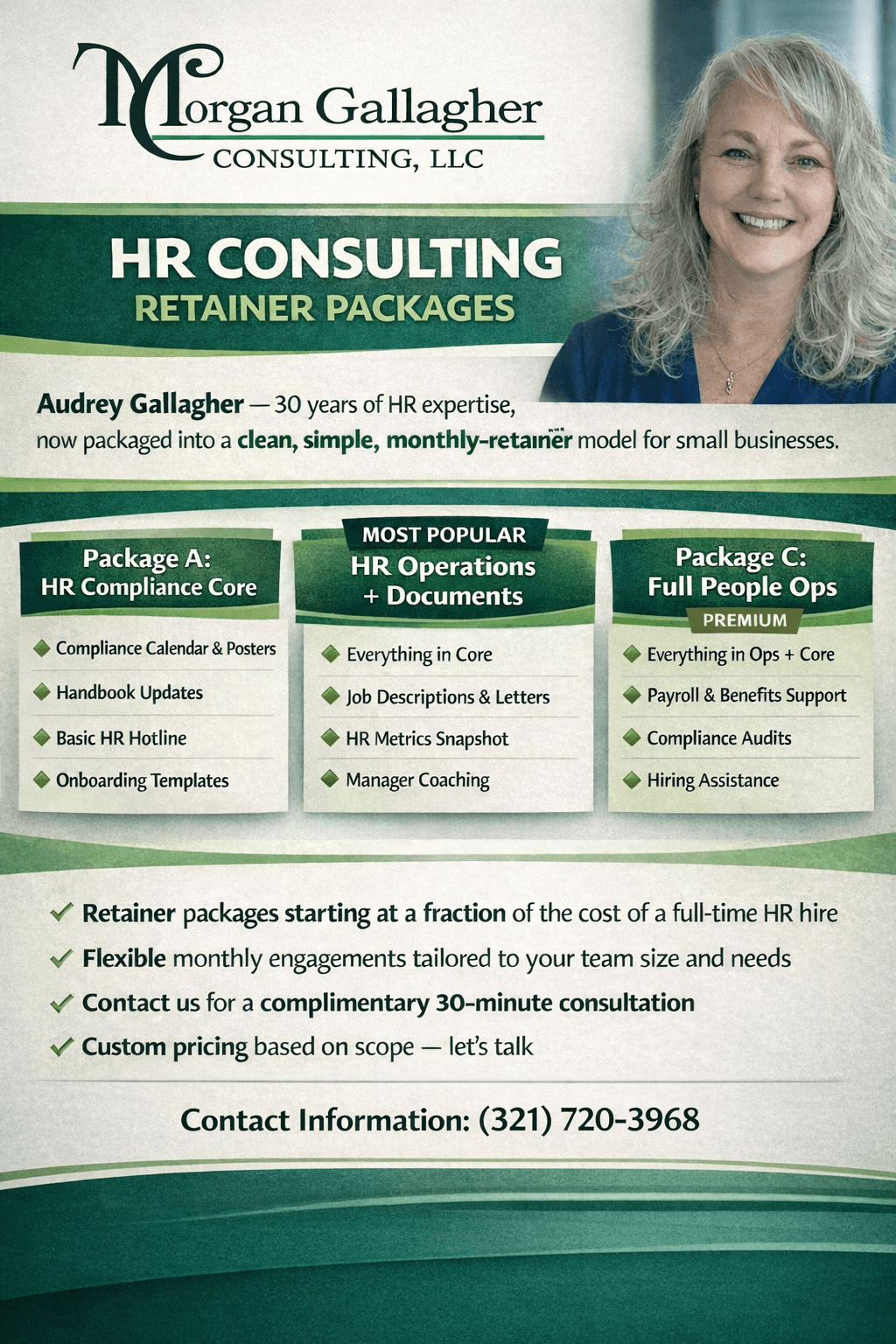 Morgan Gallagher Consulting — Audrey Gallagher
